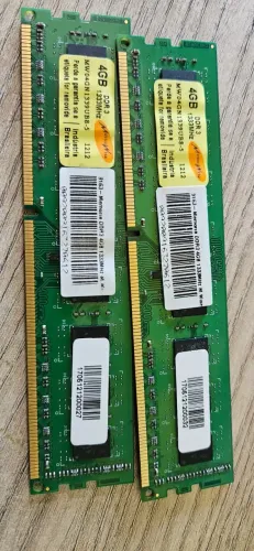 Memoria DDR3 2x4GB 1333mhz