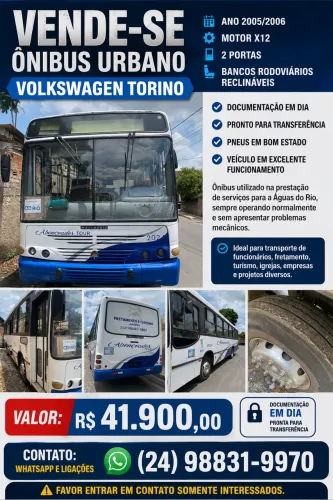 Ônibus Urbano Volkswagen Torino X12