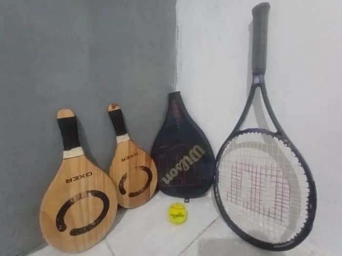 Kit de Raquetes no precinho.