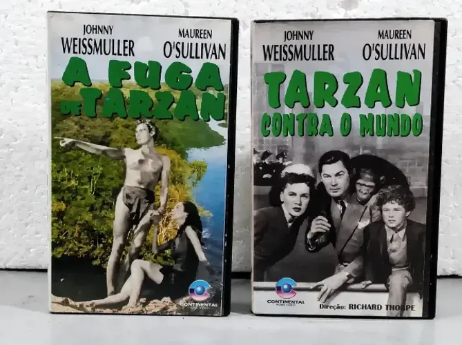 Fitas Vhs Tarzan Ler A Descrição (Usado)
