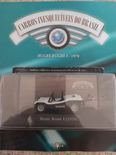 Miniatura Bugre Bugre I (1970)escala 1/43 R$ 80 reais novo