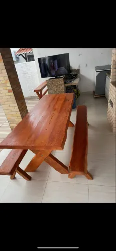 Mesa rústica