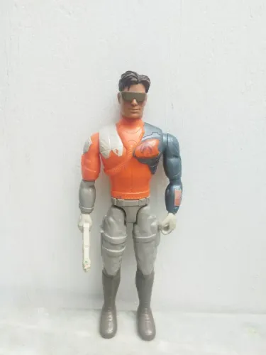 Boneco Max steel classico laranja