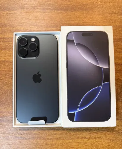 iPhone 16 Pro Max 256 GB - NA GARANTIA APPLE ATÉ MÊS 10 - ACEITO TROCA - 