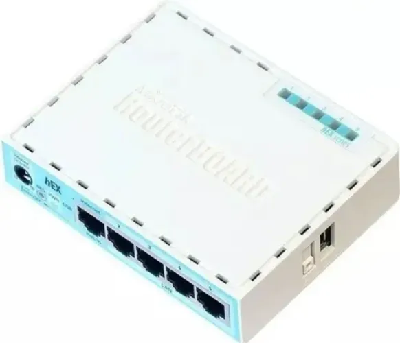 Roteador MikroTik Hex RB750Gr3 Branco