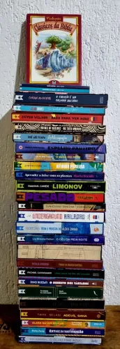 Coleçao top Livros capa dura com capa