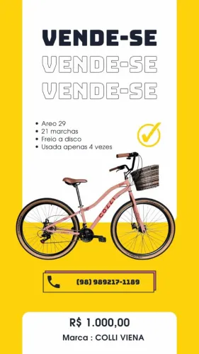 Vendo bicicleta