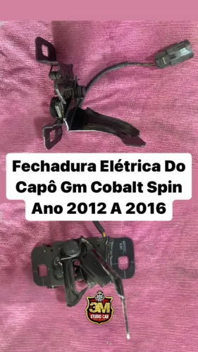 Fechadura Elétrica Do Capô Gm Cobalt Spin Ano 2012 A 2016 - Original
