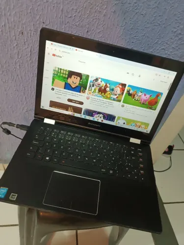 Notebook Lenovo yoga 500 8 GB SSD 120 toque na tela leia a descrição