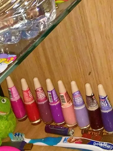 COLEÇÃO COMPLETA 8 ESMALTES IMPALA IMPREVISÍVEL mudam de cor. Novos sem uso