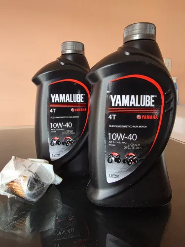 Óleo para moto 10W 40 acompanha Filtro de Óleo