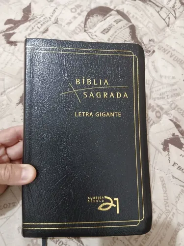 Biblia almeida século 21 letra gigante luxo