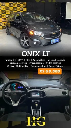 Chevrolet Onix Hatch LT 1.4 8V Flex Aut. 4P 2017