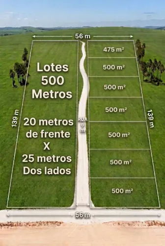 Lotes 500m e Mil metros Garanhuns PERNAMBUCO