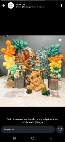 Decoração e pegue e monte