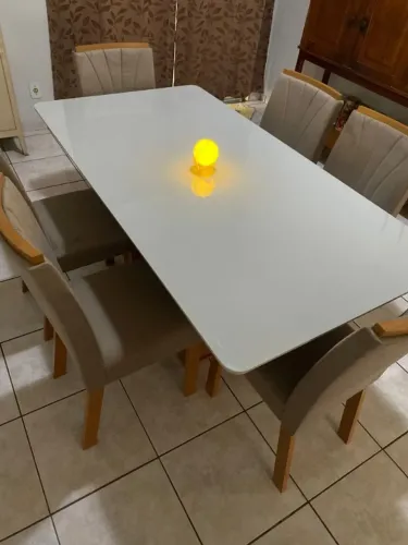 Mesa de jantar Lorena 6 lugares