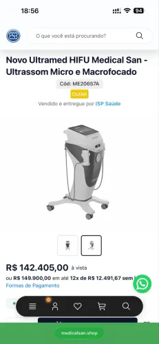 Ultramed hifu ultrassom micro e macro focado