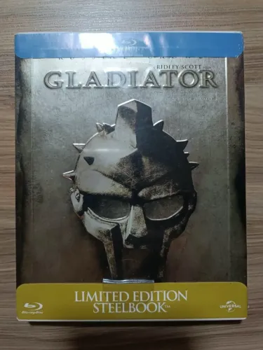 Gladiator Steelbook Limited Edition - Bluray Lacrado - Gladiador Edicao Limitada