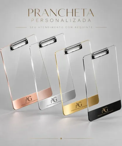 PRANCHETA EM ACRÍLICO 