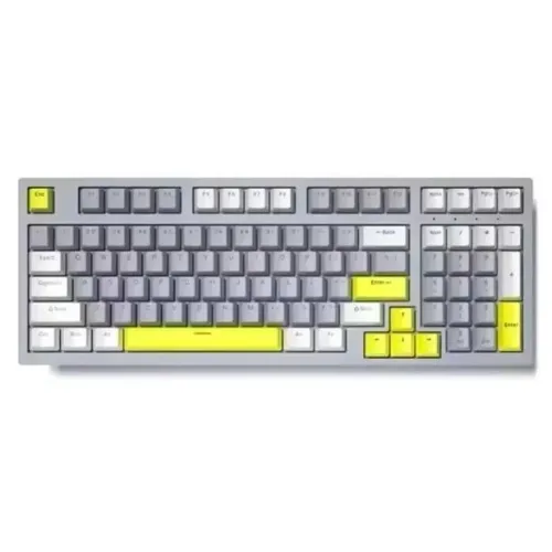 Teclado Mecanico Gamer Lehmox LEY-2092, Switch Blue, Cinza, LEY2092BLUECZ