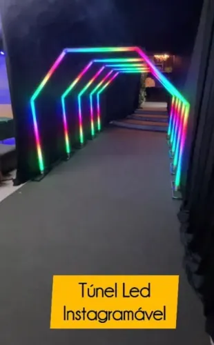 Túnel de led ... Arco de led