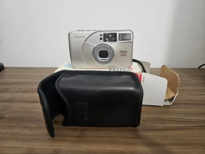 Câmera Analógica cânon prima bf 800