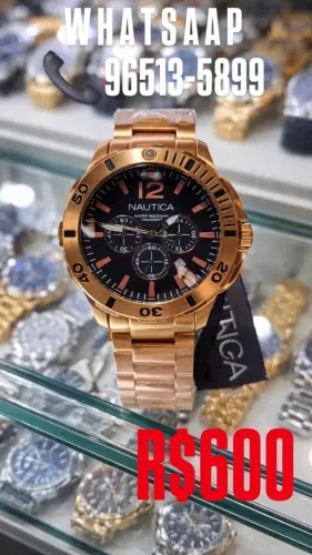 Relógio Nautica Original - Rose Multifuncional - Referência: A27524G