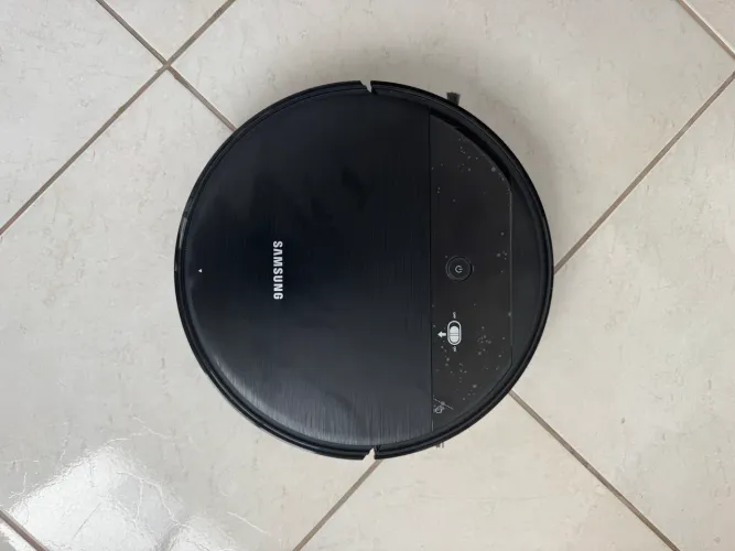 Robô Aspirador Inteligente Com Wifi Samsung Powerbot-e Vr5000rm 55w