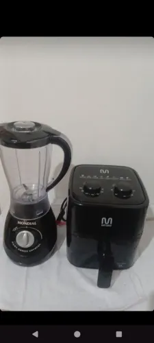 Liquidificador e Air fry