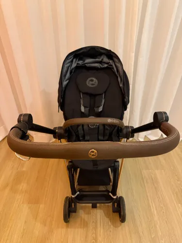 Carrinho de bebe Cybex Mios + Moisés Lux Carry Cot - Impecável