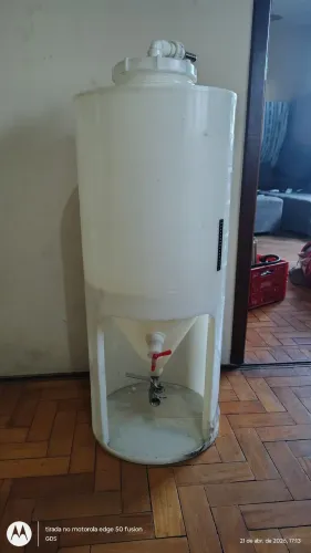 Fermentador Cônico 50L Completo - Cerveja Artesanal / Hidromel