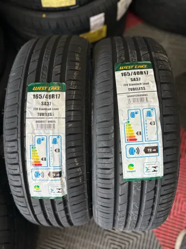 2 pneus 165/40r17