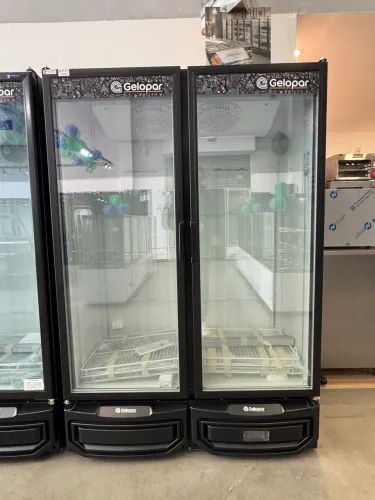 Freezer vertical 2 portas 950 litros temperatura negativa nova 