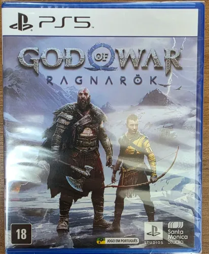 Vendo God of War Ps5  - Mídia Física (Lacrado)