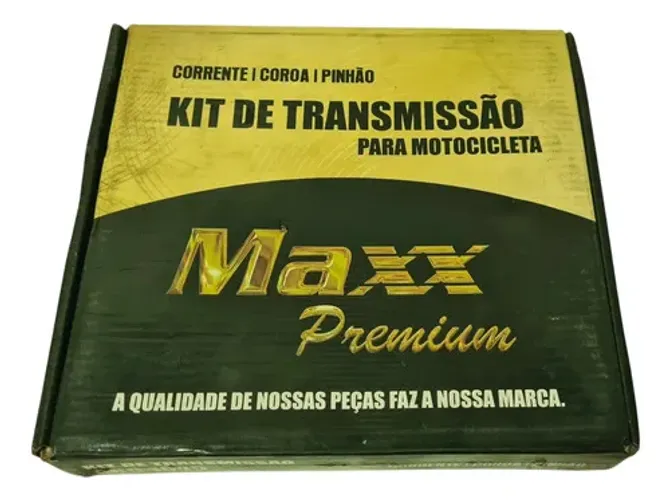 Kit Relaçao Ybr 125 / Factor 03/25 Maxx Premium Preto