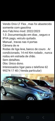 Chevrolet Onix Hatch LT 1.0 12V Flex Mec. 4P 2023