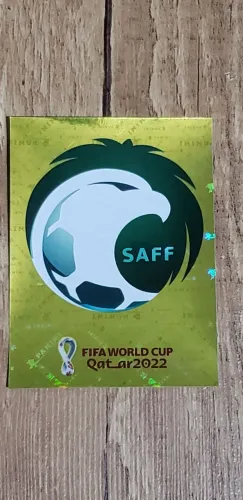 Figurinha copa 2022 brilhante ksa