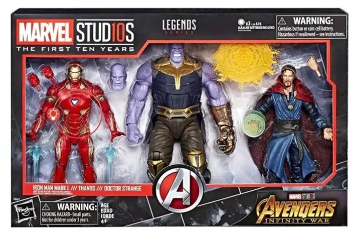 Marvel Legends 3-Pack Studio 10 Years