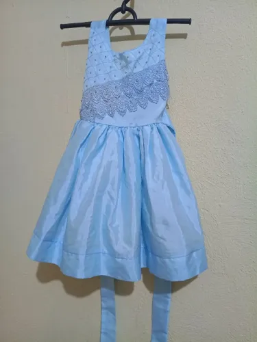 Vestido de passeio infantil 
