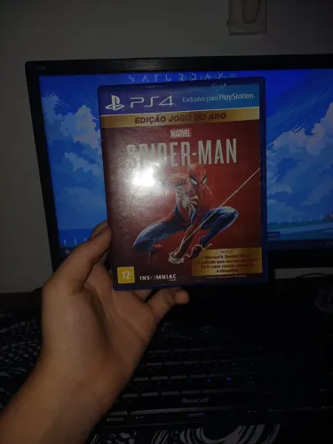 Jogo do homem aranha de ps4