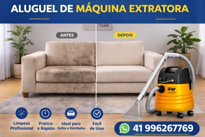 Aluguel de Extratora Araucaria