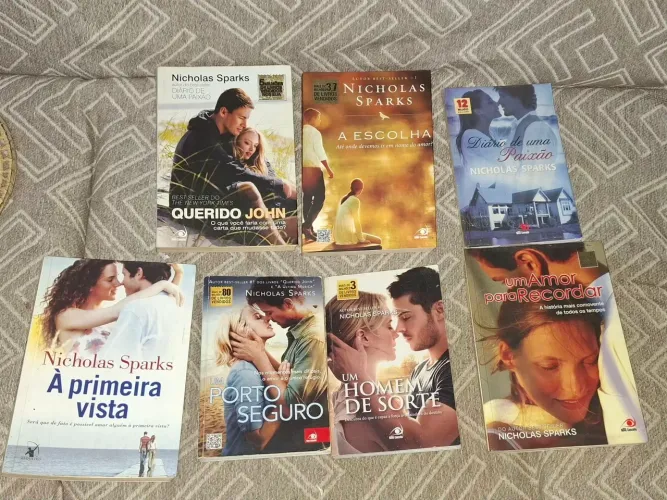 Coleção de livros Nicholas Sparks (todos por 30!)