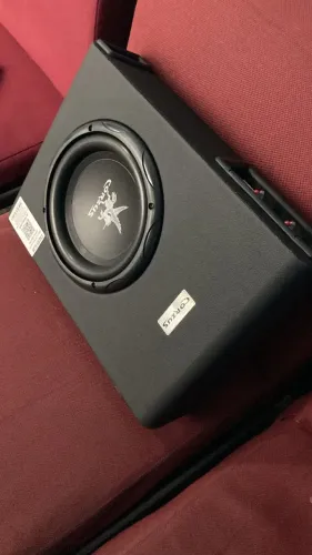 Caixa Amplificada Corzus CXS200 Slim - Subwoofer 8" 200W RMS