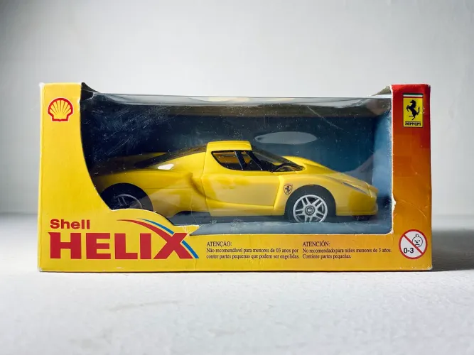 Miniatura Hot Wheels Ferrari Enzo 2002 - Exclusiva do Posto Shell | 1:38