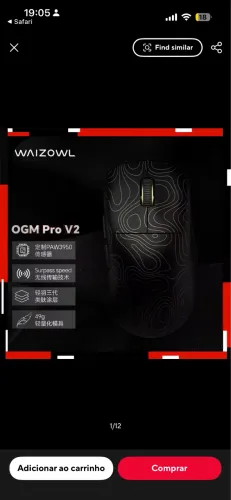 Mouse Wazowl OGM Pro v2