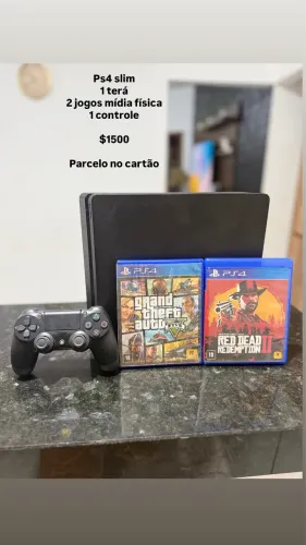Ps4 slim a venda
