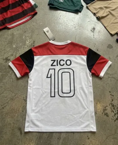 Camisa retrô Flamengo zico