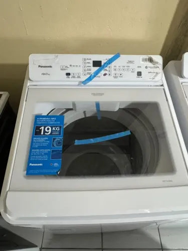 Lavadora Panasonic 19kg 127v branca nova com garantia