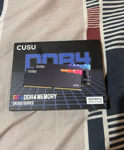 X2 16gb RAM DDR4 3600mhz Cusu RGB cl18!