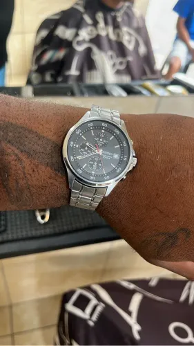 Relógio seiko cronógrafo!